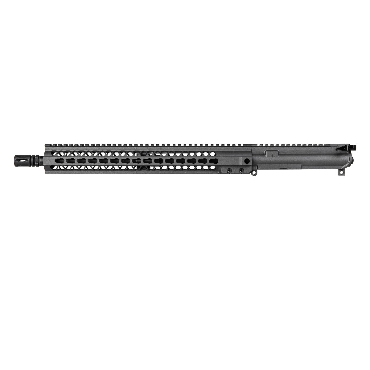 Completed Upper 5.56, 16" Brl, Cerakote Tungsten , 15" U-LOK Rail w/ A2 Flash Hider -758