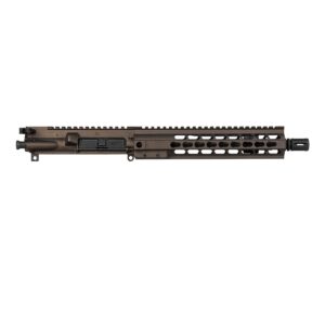 Completed Upper 5.56, 10.5" Brl, Cerakote Midnight Bronze, 10" U-LOK Rail w/ A2 Flash Hider -0