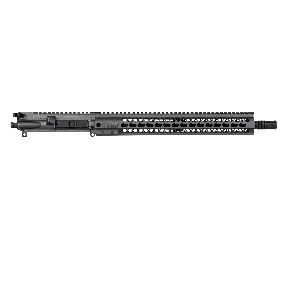 Completed Upper 5.56, 16" Brl, Cerakote Tungsten , 15" U-LOK Rail w/ A2 Flash Hider -0