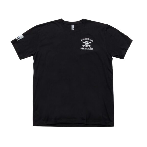 Brigade Logo T Shirt - Black-0